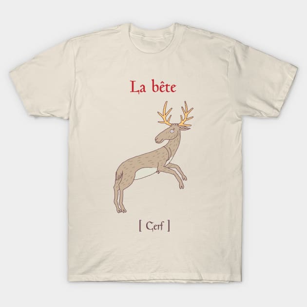 Medieval deer T-Shirt by Detayoh